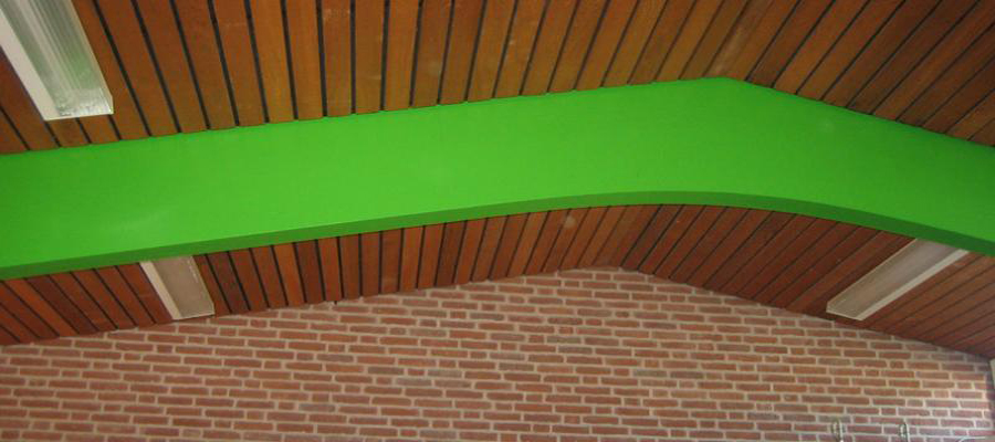 boogbalk kleur